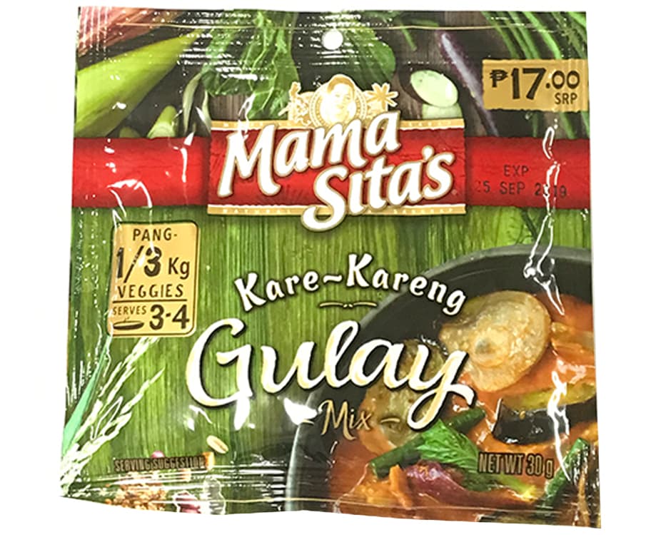 Mama Sita's Kare-Kareng Gulay Mix 30g