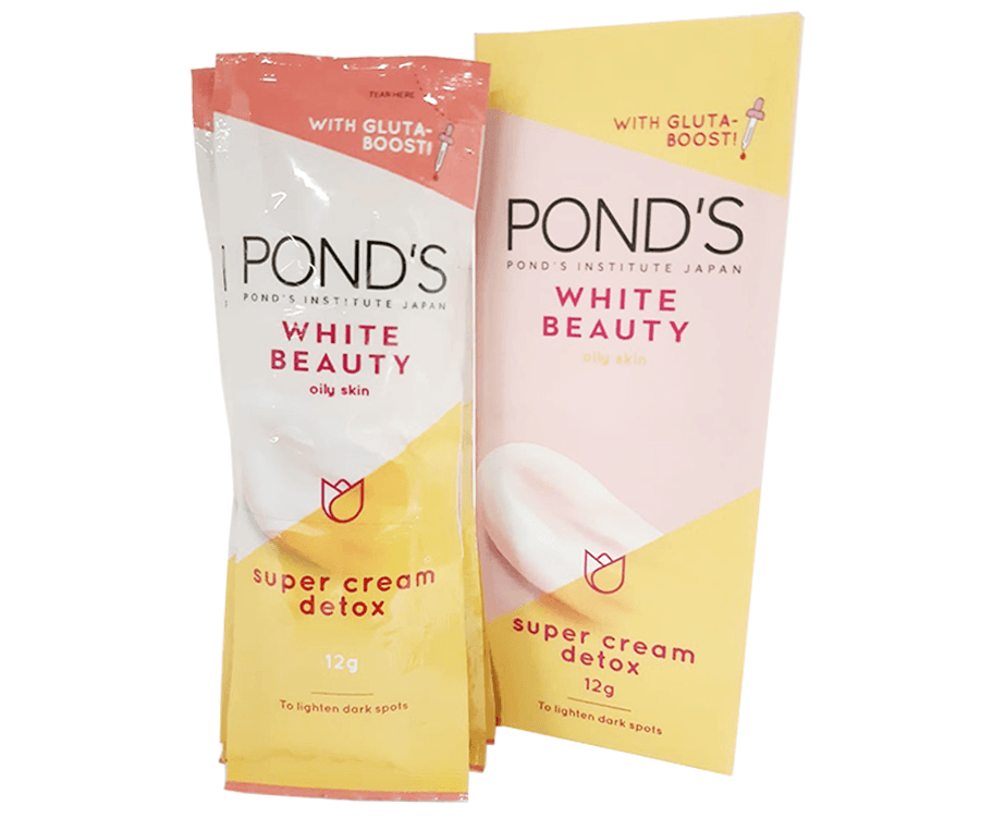 Pond's White Beauty Super Cream Detox Oily Skin (12 Packs x 12g)