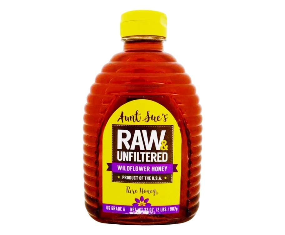 Aunt Sue's Raw & Unfiltered Wildflower Honey 907g