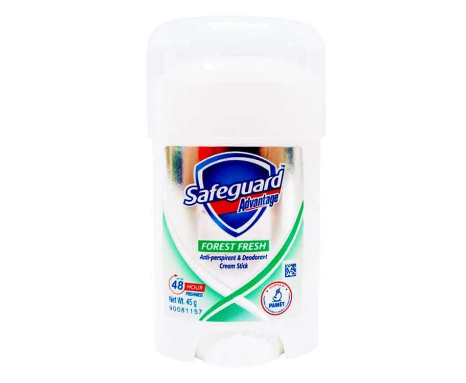 Safeguard Advantage Forest Fresh Anti-Perspirant Deodorant Cream Stick 45g