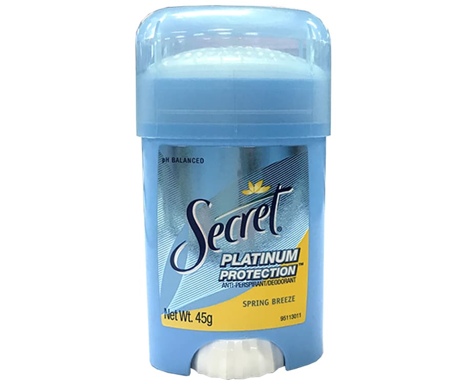 Secret Platinum Protection Spring Breeze Anti-Perspirant/ Deodorant 45g