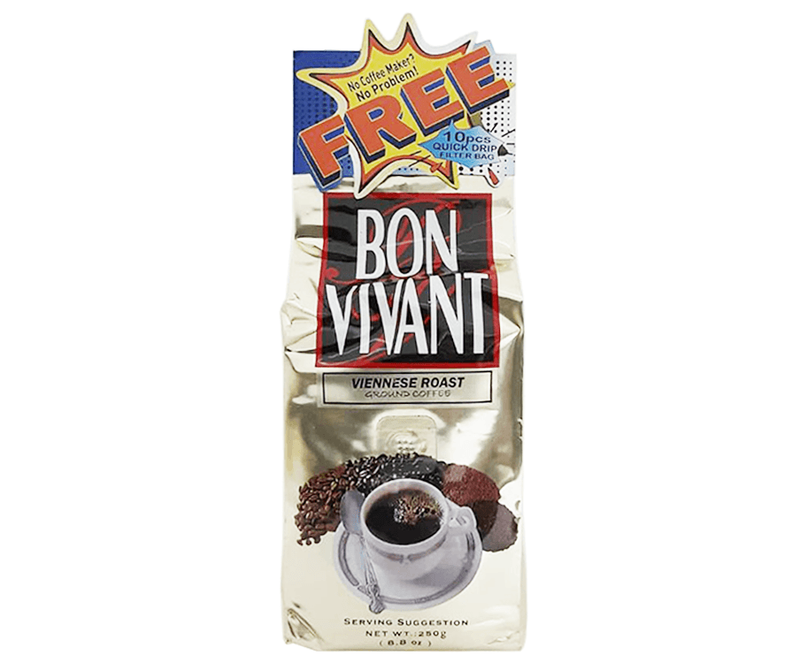 Bon Vivant Viennese Roast Ground Coffee 8.8oz (250g)
