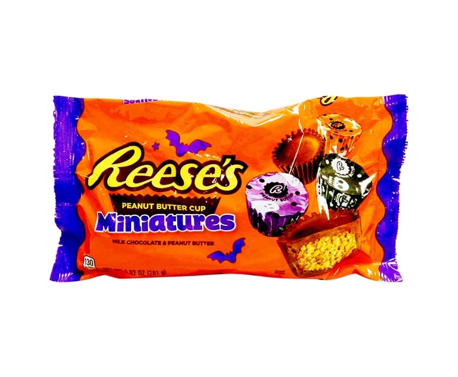 Reese's Peanut Butter Cup Miniatures Milk Chocolate & Peanut Butter 281g
