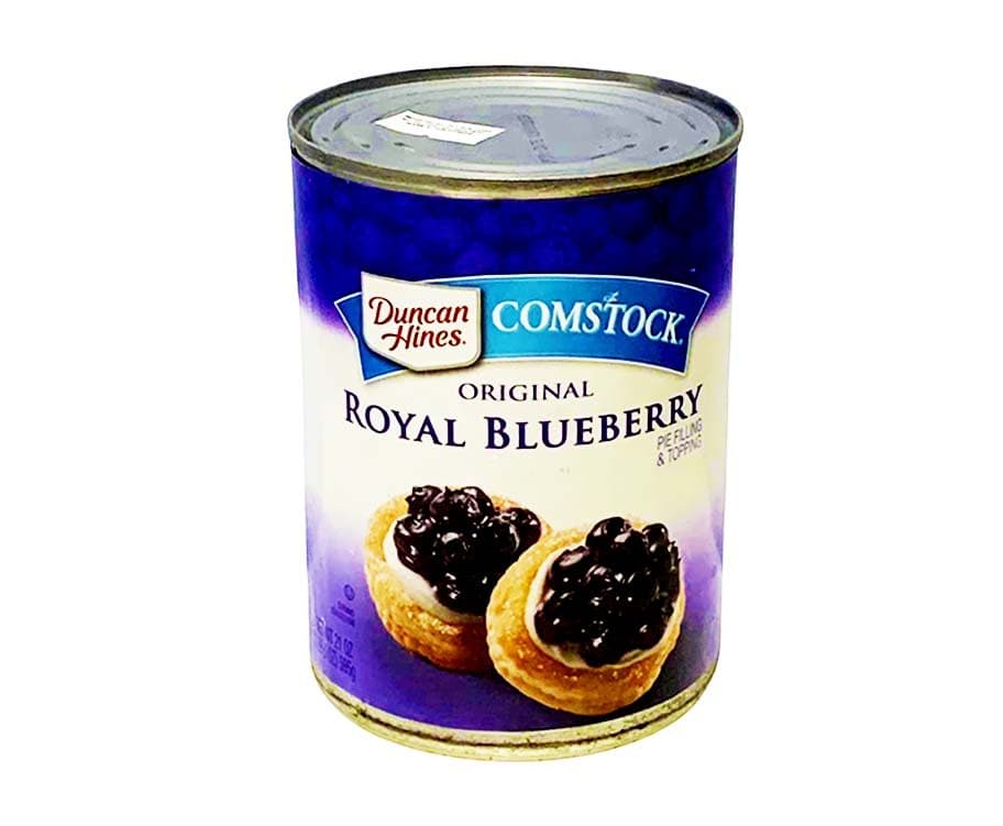 Duncan Hines Comstock Original Royal Blueberry Pie Filling & Topping 21oz (595g)