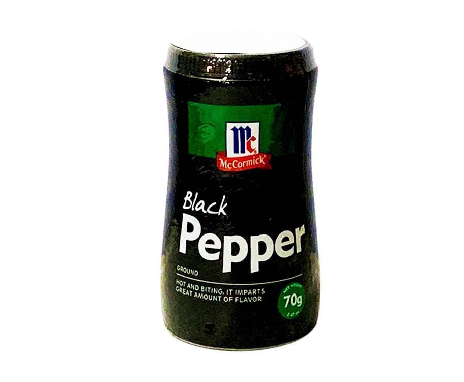 McCormick Black Pepper Ground 70g