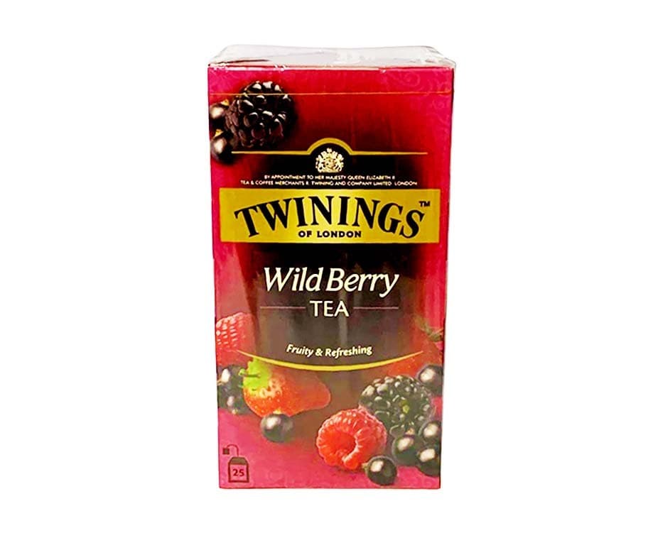 Twinings of London Wild Berry Tea Fruity & Refreshing (25 Tea Bags x 2g) 50g