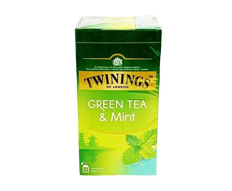 Twinings of London Green Tea & Mint (25 Flavoured Green Tea x 1.5g) 37.5g