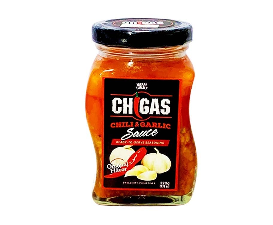 Happi Tummy Chigas Chili & Garlic Sauce Original Flavor 7.76oz (220g)