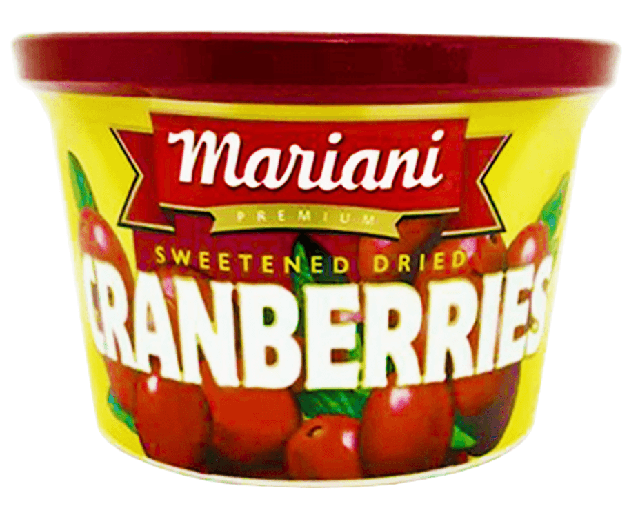 Mariani Premium Sweetened Dried Cranberries 225g