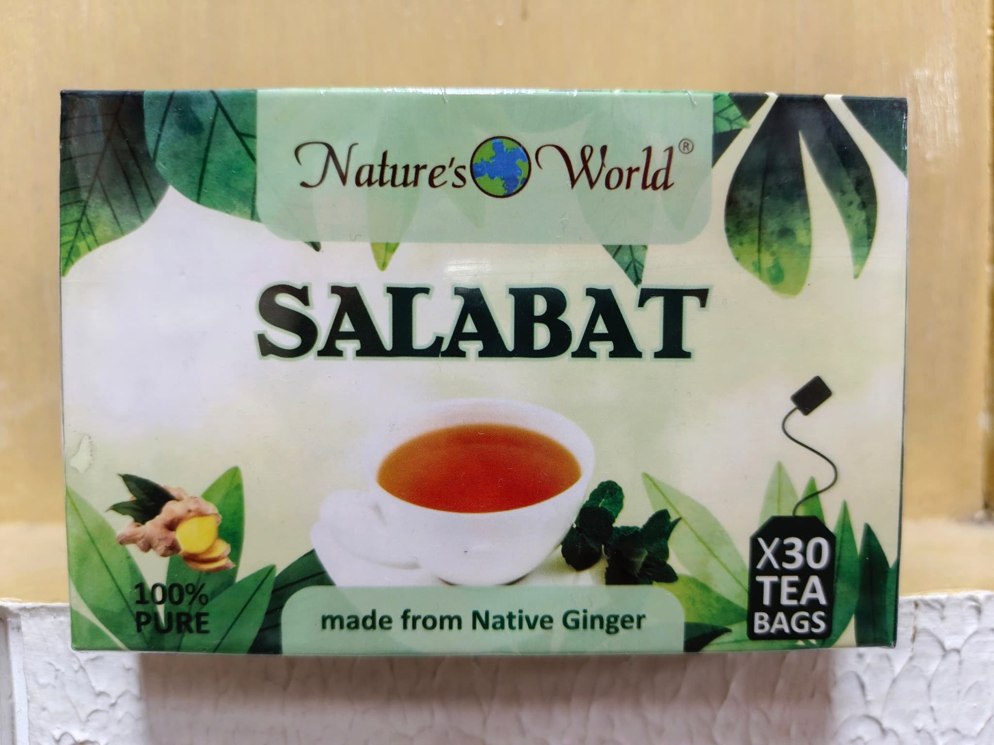 Nature's World Salabat 30 Teabags