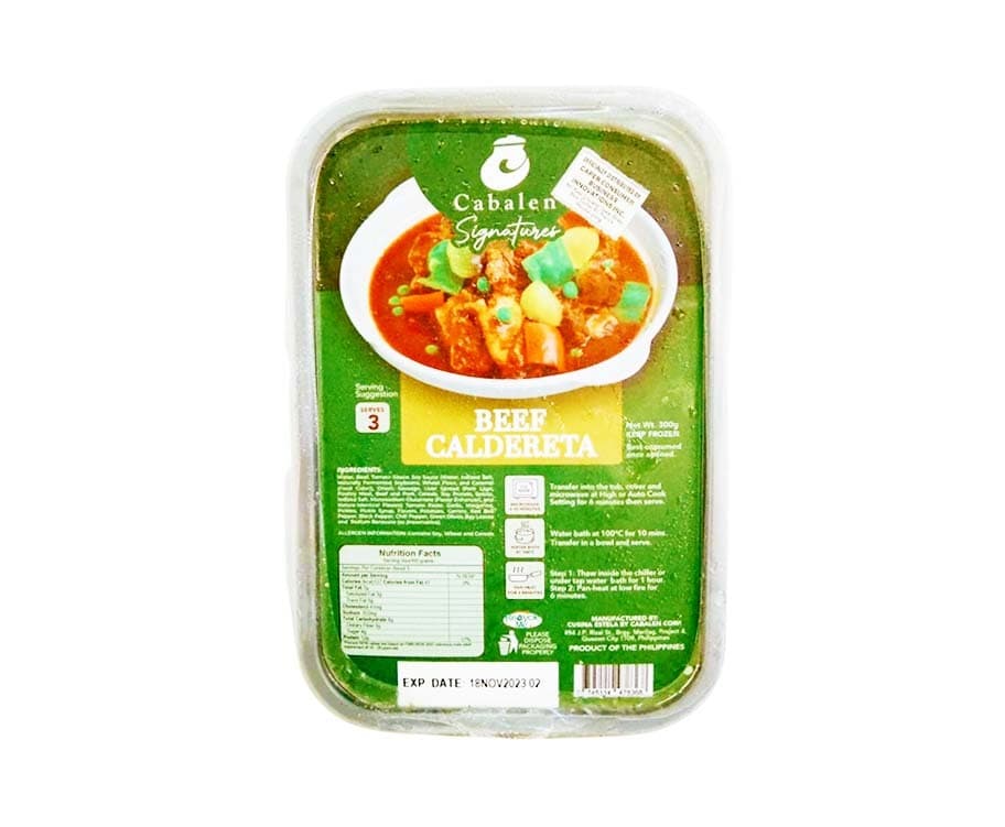 Cabalen Signatures Beef Caldereta 300g