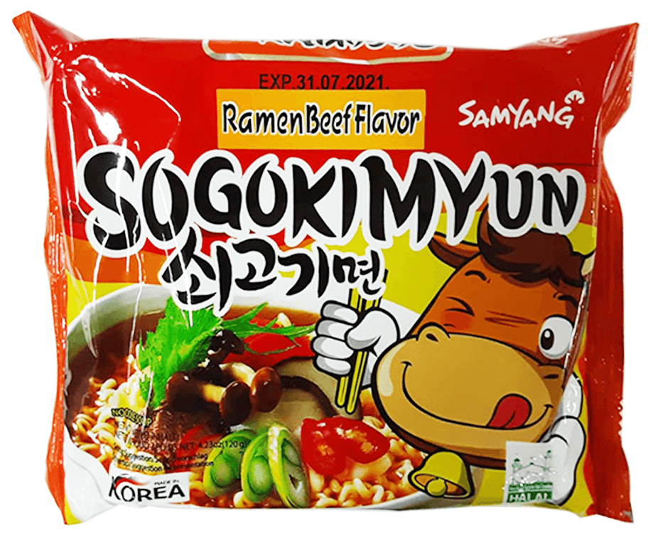 Samyang Sogokimyun Ramen Beef Flavor 120g
