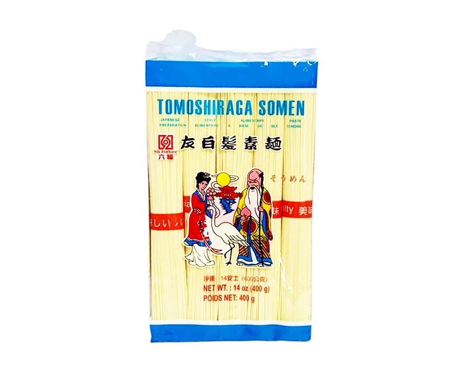Six Fortune Tomoshiraga Somen 14oz (400g)