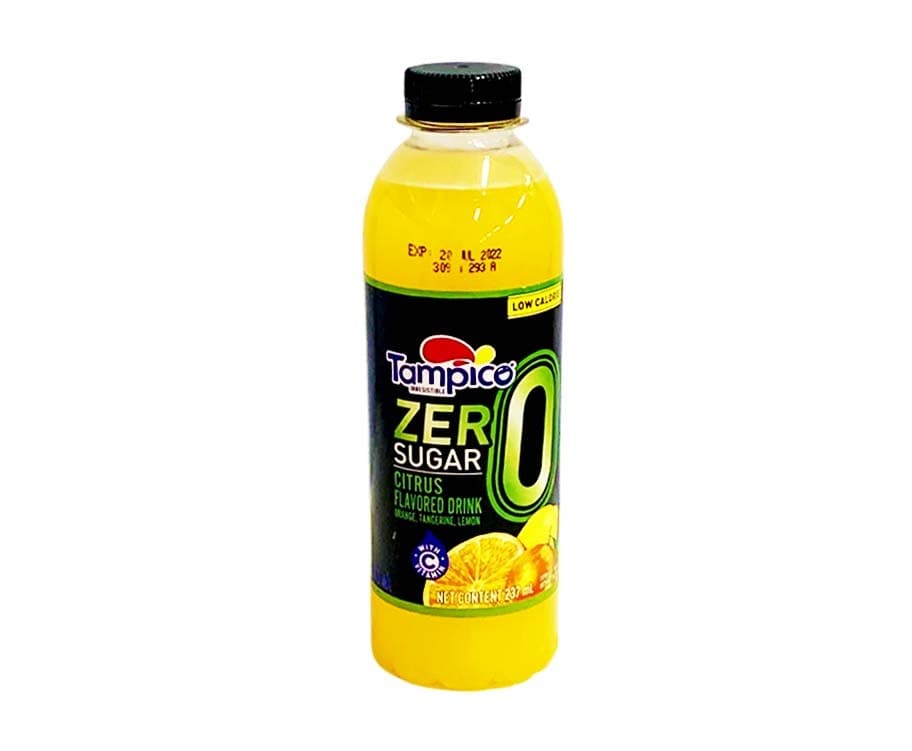 Tampico Irresistible Zero Sugar Citrus Flavored Drink 237mL