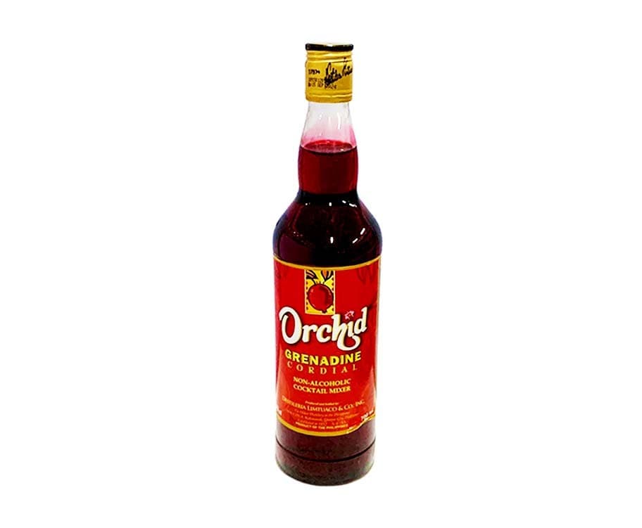 Orchid Grenadine Cordial Non-Alcoholic Cocktail Mixer 700mL