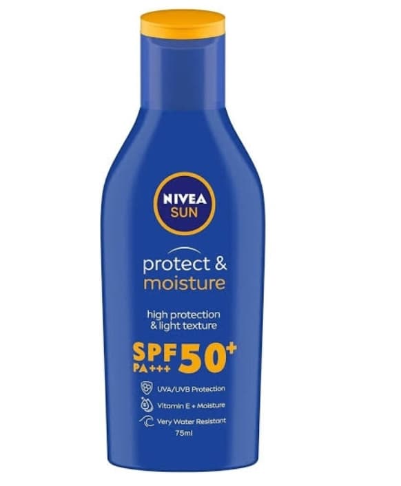 Nivea Protect & Moisture Moisturising Sun & Collagen Protection SPF50 75mL