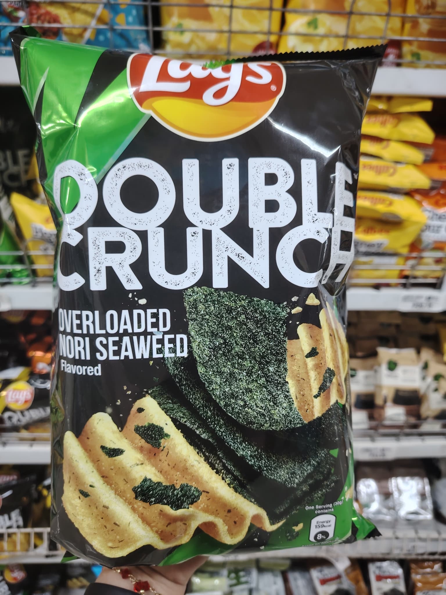 Lay's Double Crunch Overloaded Nori Seaweed 170g