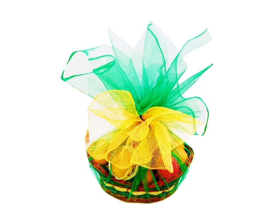 JED Apple, Orange, Poncan, Korean Pears Fruit Basket