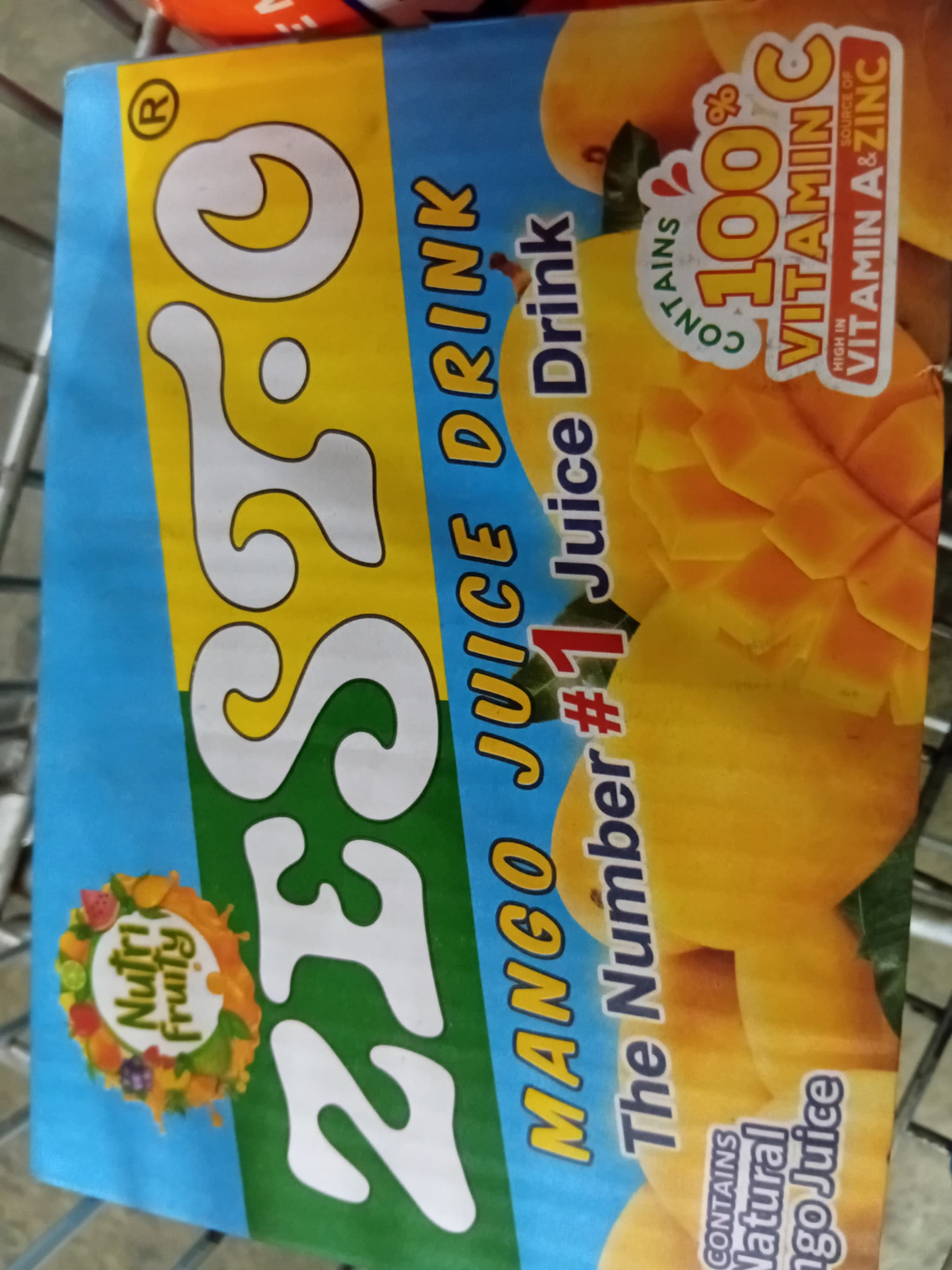 Zest-O Mango (10 Packs x 200mL)
