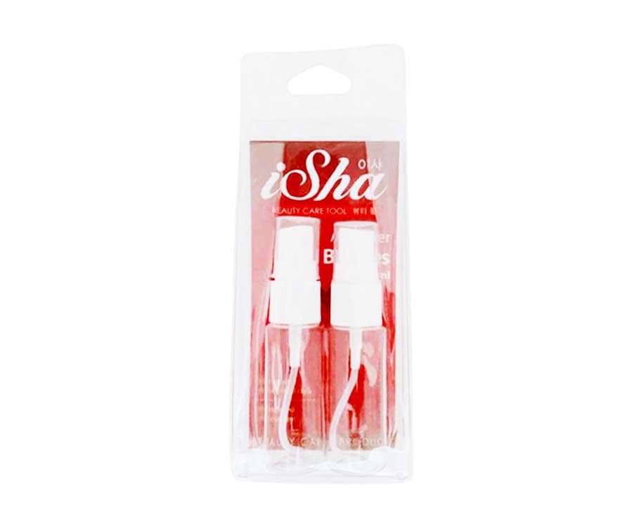 iSha Beauty Care Tool Atomizer Bottle 2 Pieces 20mL