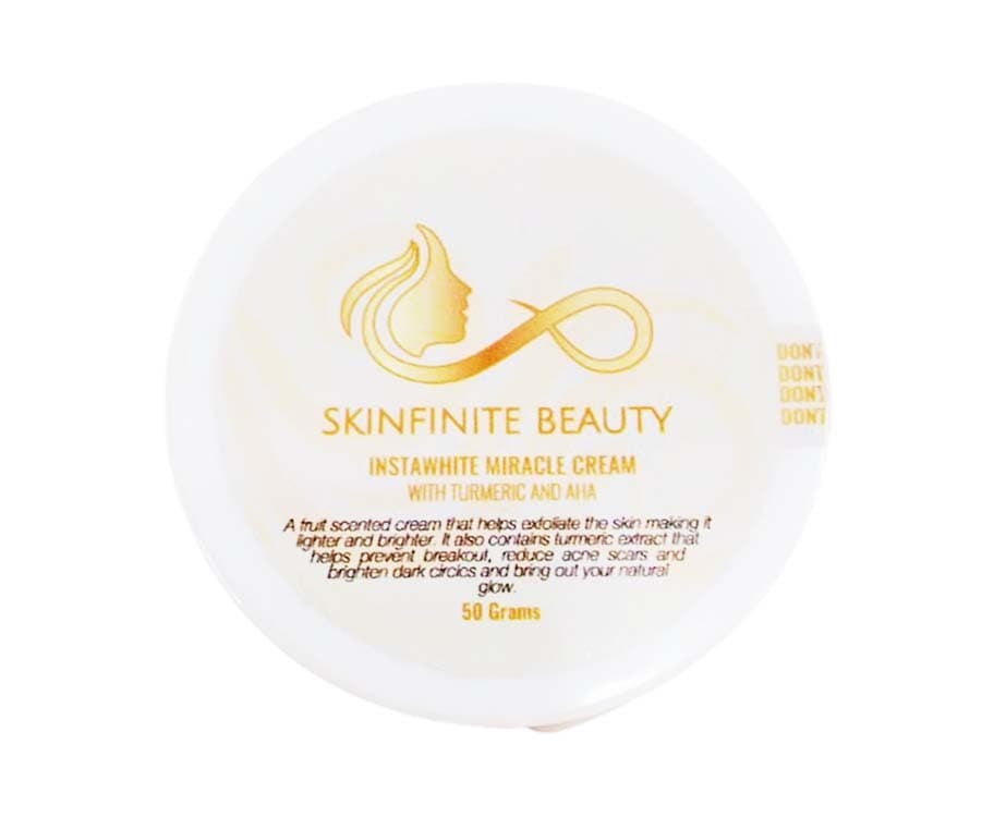 Skinfinite Beauty Instawhite Miracle Cream w/ Turmeric & AHA 50g
