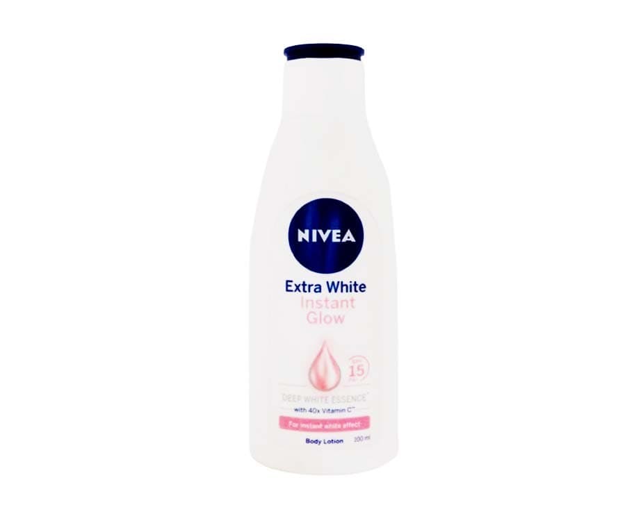 Nivea Extra White Instant Glow Deep White Essence with 40x Vitamin C SPF15PA++ Body Lotion 100mL