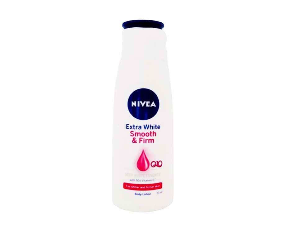 Nivea Extra White Smooth & Firm Q10 Deep Essence with 50x Vitamin C Body Lotion 50mL