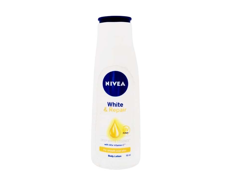 Nivea White & Repair UV Filter Deep White Essence with 40x Vitamin C Body Lotion 50mL