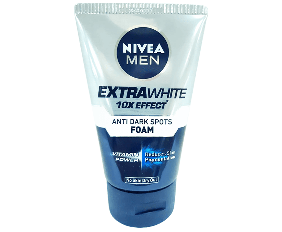 Nivea Men Extra White Anti-Dark Spots Foam 100g