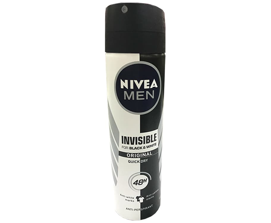 Nivea Men Invisible For Black & White Original Quick Dry 150mL