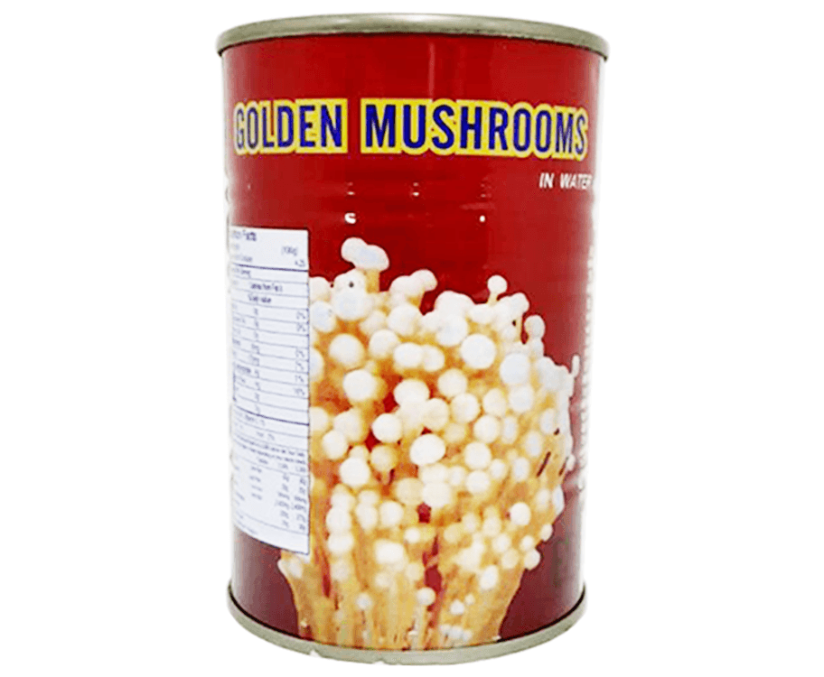 Golden Mushrooms in Water 425g