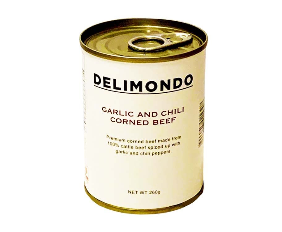Delimondo Garlic & Chili Corned Beef 260g