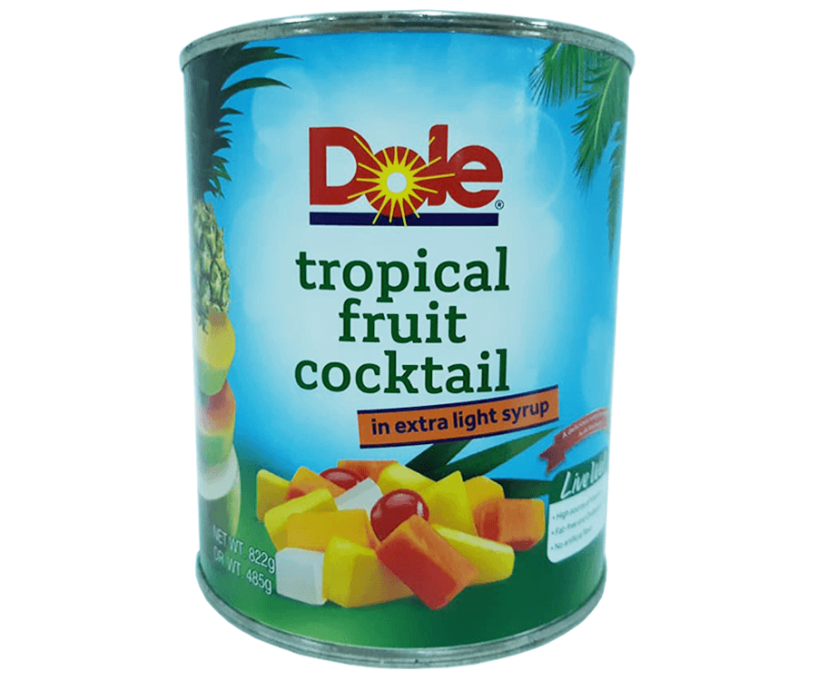 Dole Tropical Fruit Cocktail in Extra Light Syrup 822g