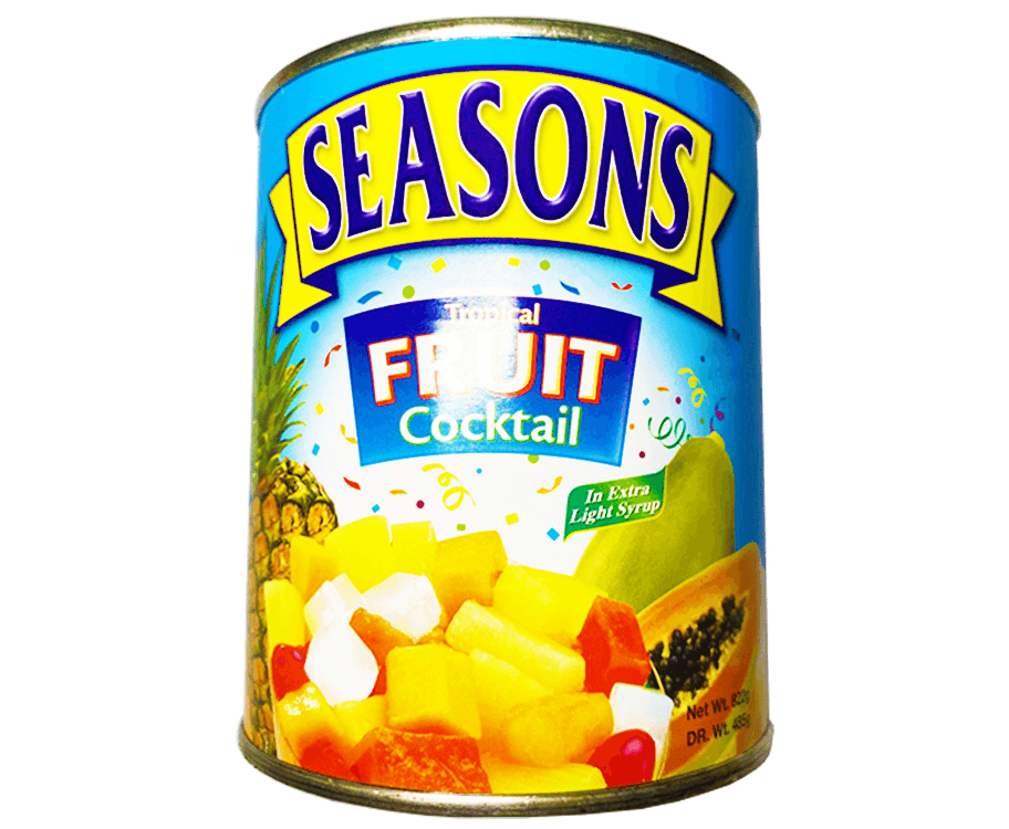 Seasons Tropical Fruit Cocktail in Extra Light Syrup 822g