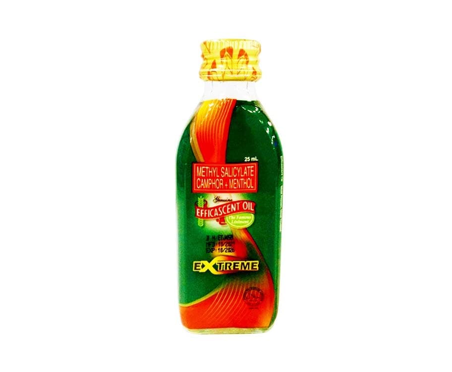 Methyl Salicylate Camphor+Menthol Genuine Efficascent Oil Extreme 25mL