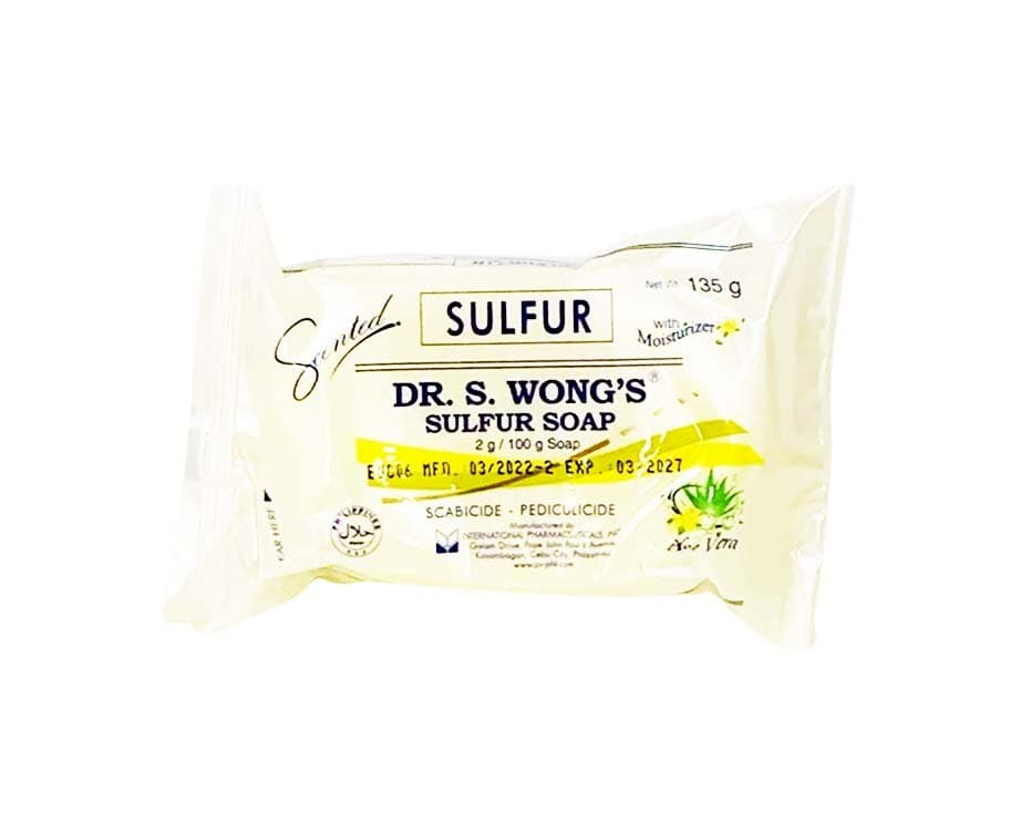 Dr. S. Wong's Sulfur Soap Scented Aloe Vera with Moisturizer 135g