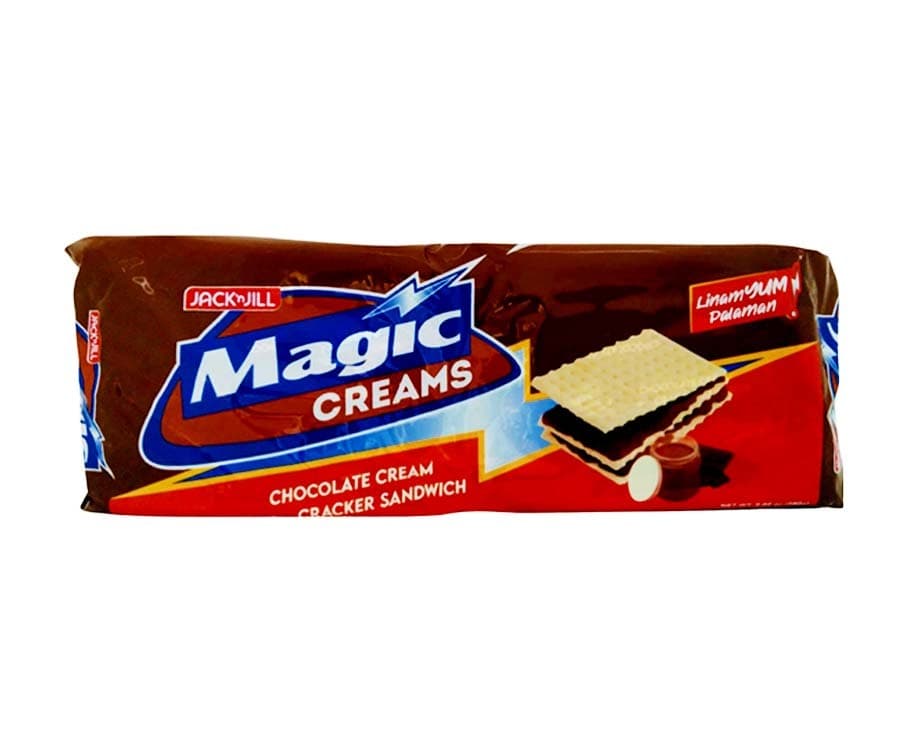 Jack 'n Jill Magic Creams Chocolate Cream Cracker Sandwich (11 Packs x 28g)