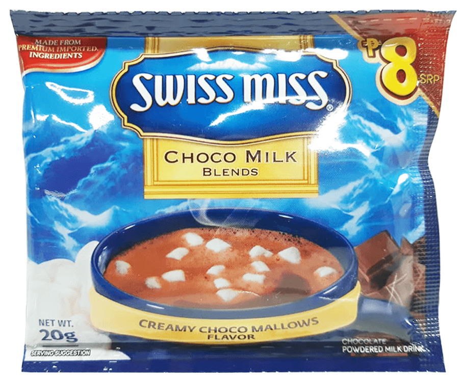 Swiss Miss Choco Milk Blends Creamy Choco Mallows Flavor 20g