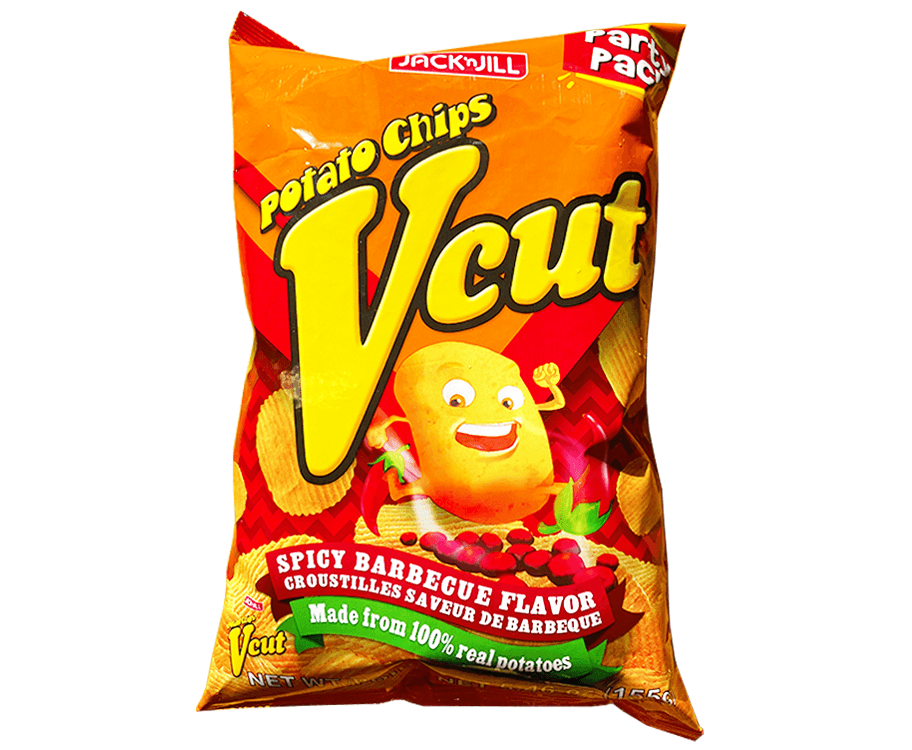 Jack 'n Jill Vcut Potato Chips Spicy Barbecue Flavor 155g