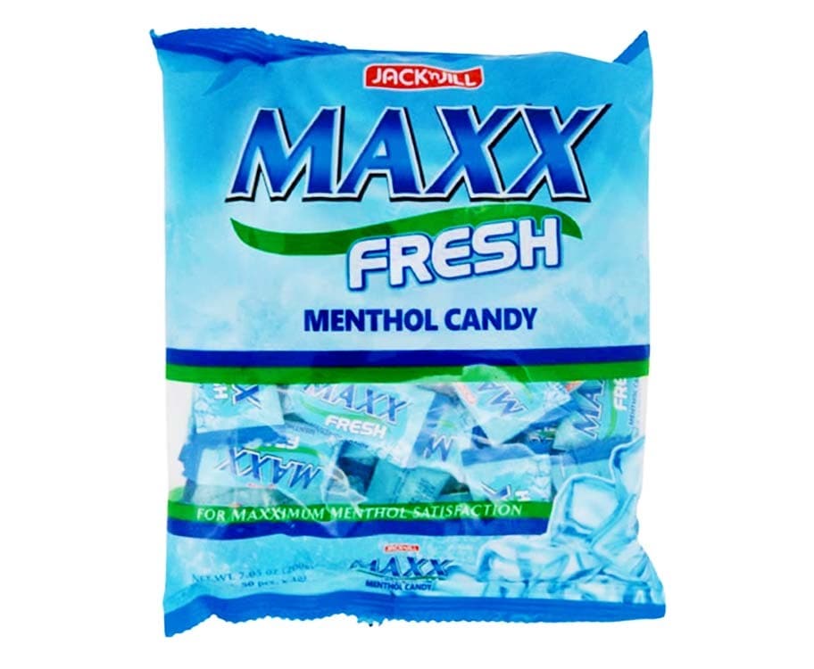 Jack 'n Jill Maxx Fresh Menthol Candy 50 Pieces 200g