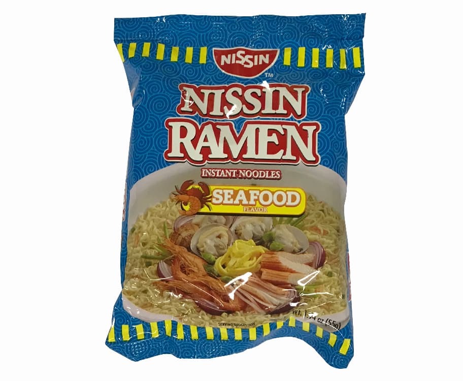 Nissin Ramen Instant Noodles Seafood Flavor 55g