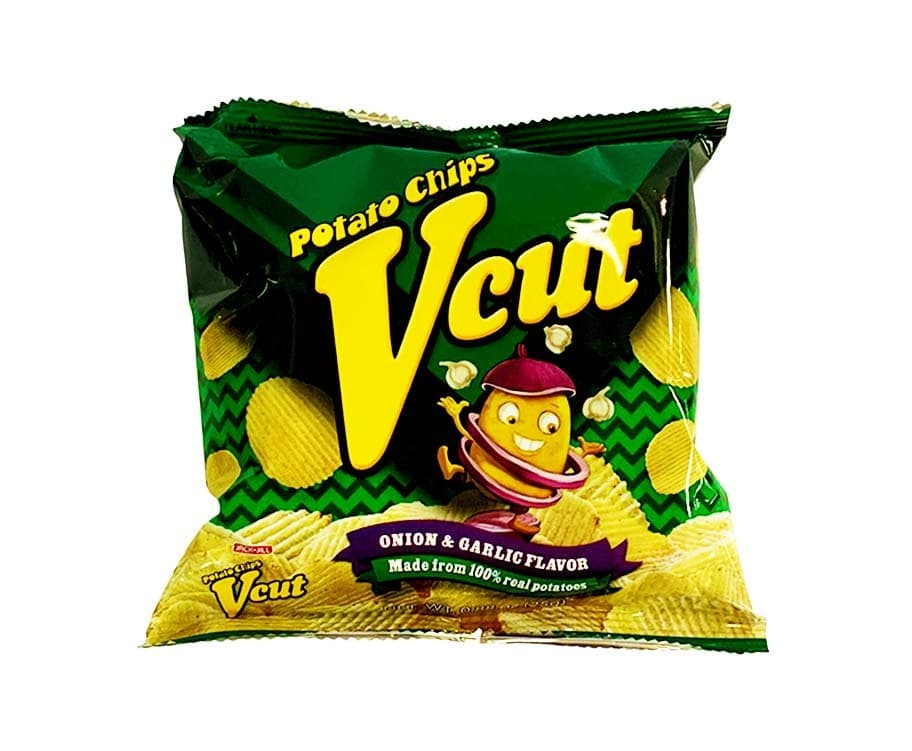 Jack 'n Jill Vcut Potato Chips Onion & Garlic Flavor 25g
