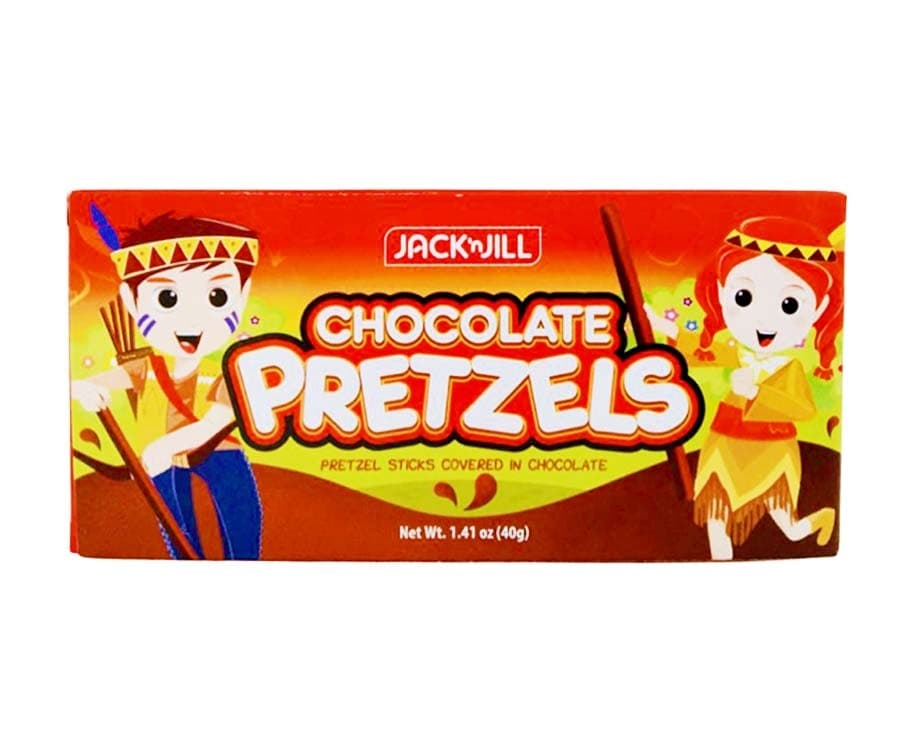 Jack 'n Jill Pretzels Chocolate Sticks 40g