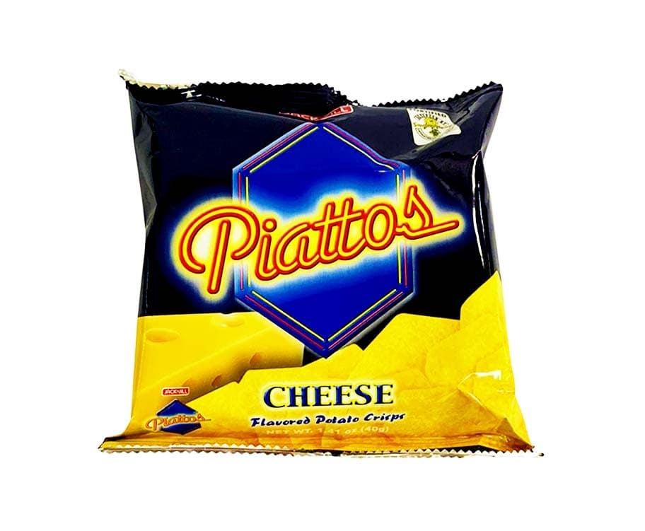 Jack 'n Jill Piattos Cheese Flavored Potato Crisps 40g