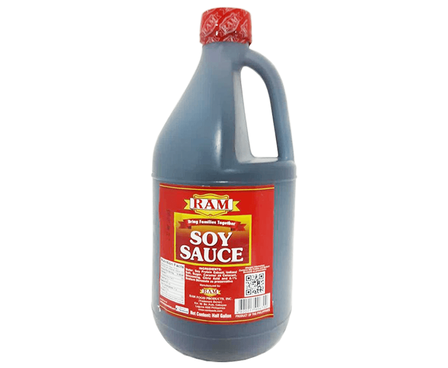 RAM Soy Sauce 1892mL (1/2 Gallon)
