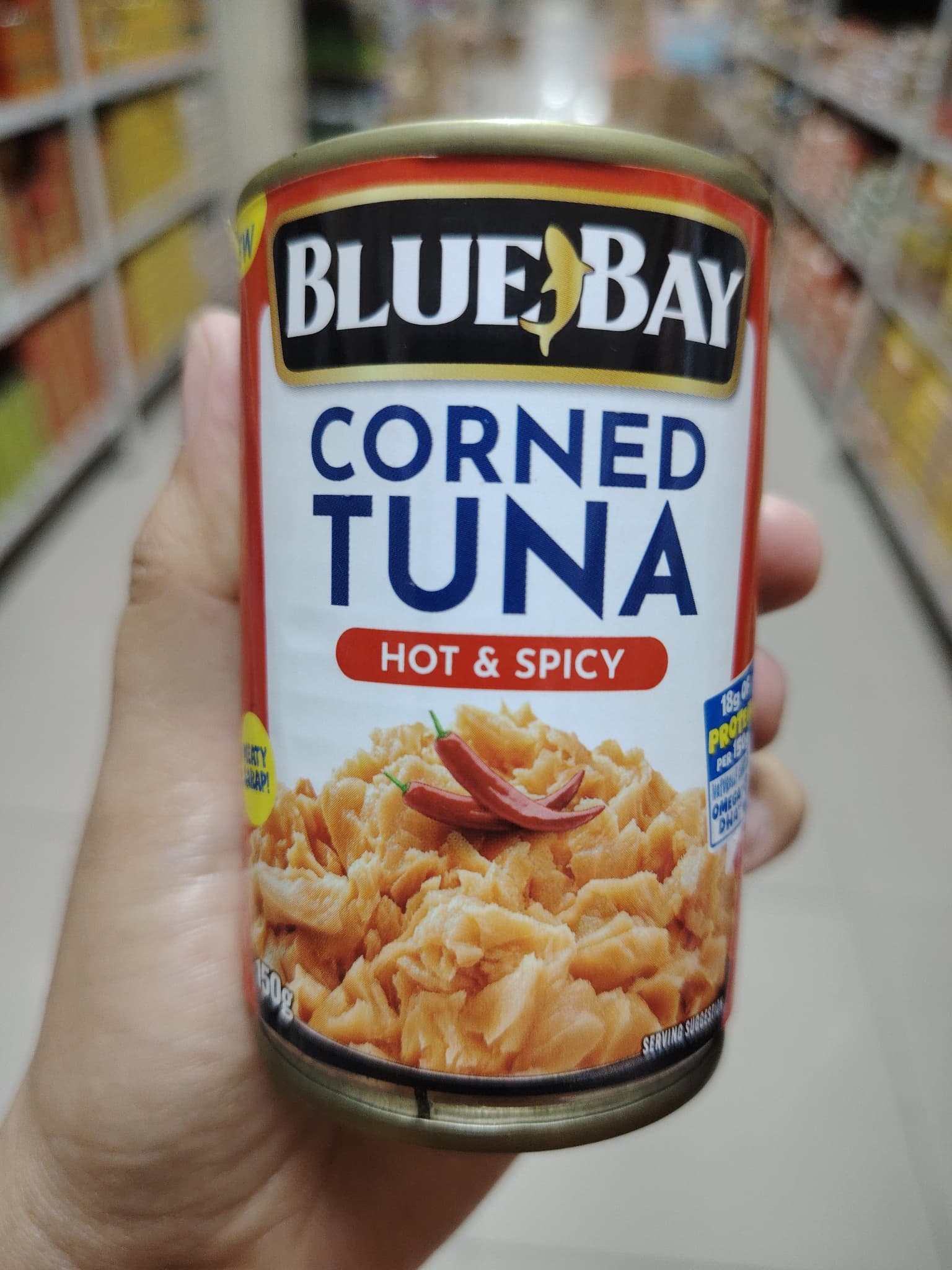Blue Bay Corned Tuna hot&Spicy150g