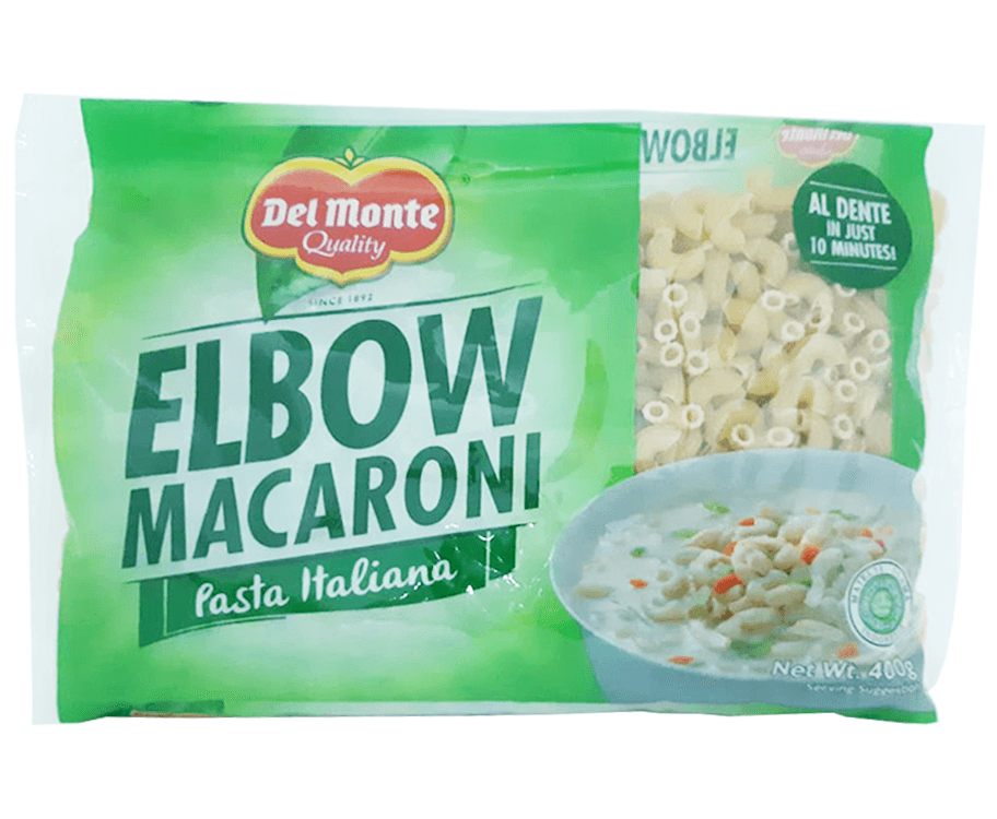 Del Monte Elbow Macaroni Pasta Italiana 400g