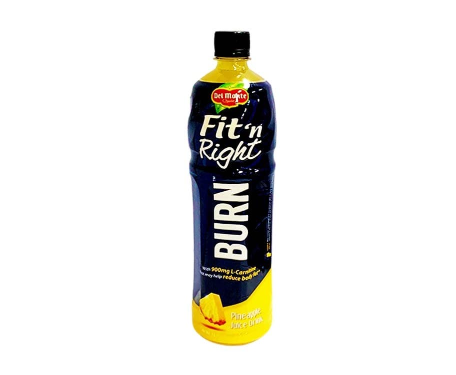 Del Monte Fit 'n Right Burn Pineapple Juice Drink 1L