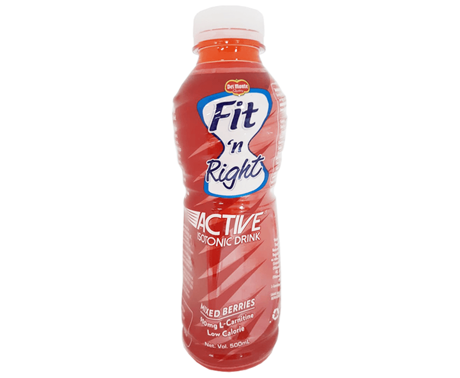 Del Monte Fit 'n Right Active Isotonic Drink Mixed Berries 500mL