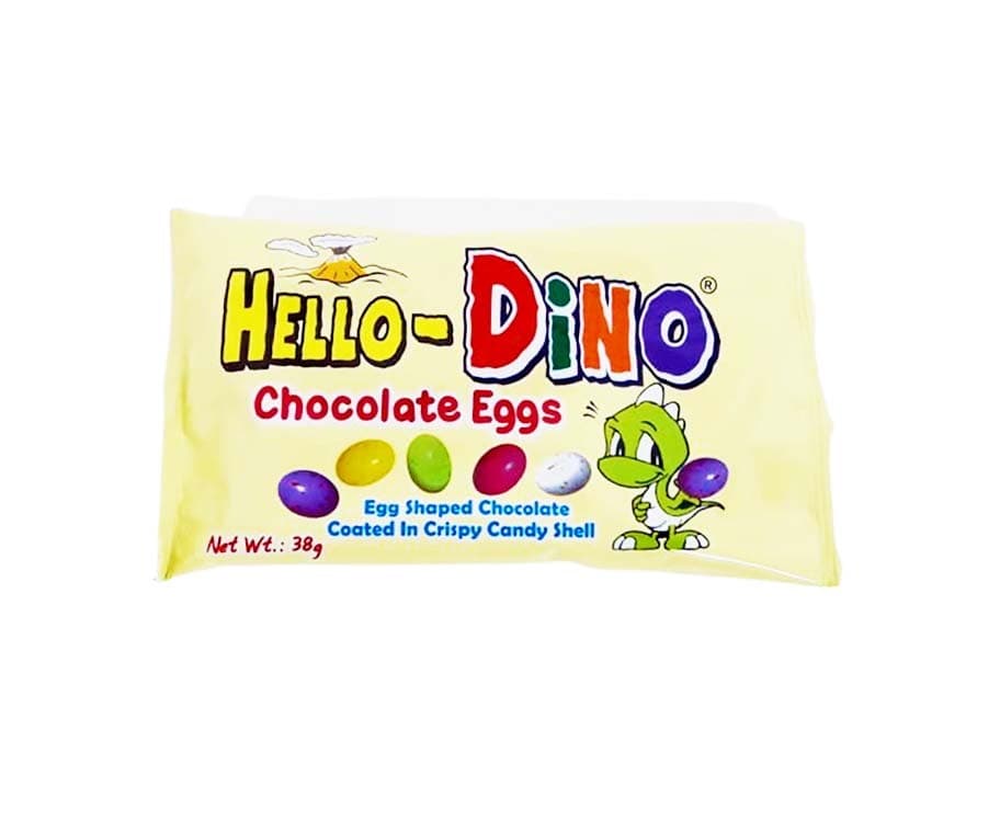 Hello-Dino Chocolate Eggs 38g